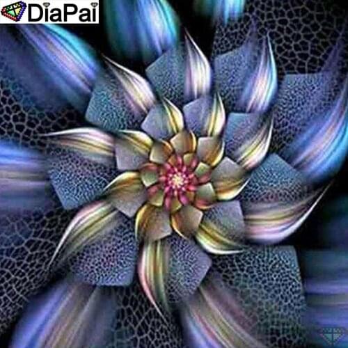 DIAPAI Full Diamond "Mandala flower" DIY 5D Diamond Painting Cross Stitch Home Decor Picture Of Rhinestone Handmade A26530