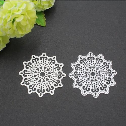 Lovely Flower Doily Die Cuts New 2019 Metal Cutting Dies for DIY Scrapbooking Card Decor Embossing Stencils Troqueles Craft dies