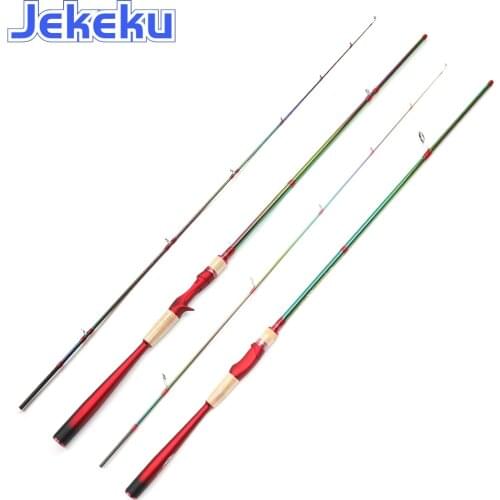 Volin NEW 2020 Lure Fishing Rod 2.1m 2.4m Casting Rod 2 Section Carbon Spinning Fishing Rod M Power 7-30g 10-20LB