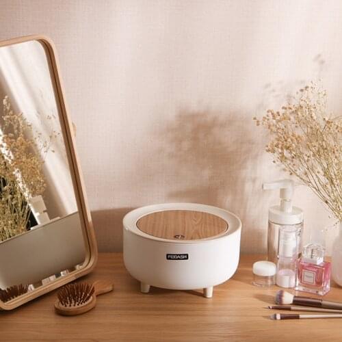 Nordic Trash Bin Storage Box Desktop Trash Basket Dustbin With Garbage Bag Home Organizer Bathroom Kitchen Accessories