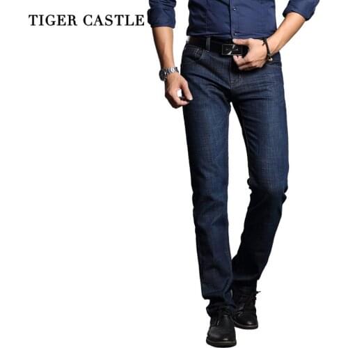 Мужские обтягивающие джинсы TIGER CASTLE China At AliExpress