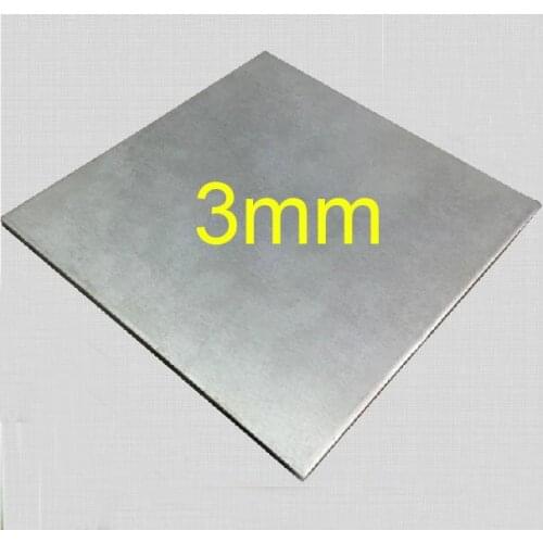 2pcs/lot 3mm thickness 100mm width length Pure titanium plate Ti foil,titanium plate for Research,GR2 dynamic plates
