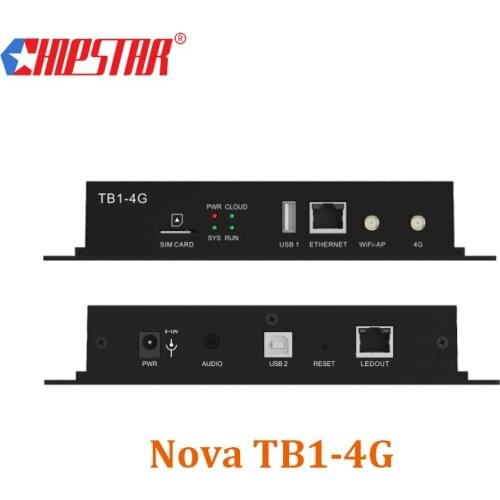 Novastar Taurus Series Video Player Box TB1 WIFI USB LED Display Controller For Full Color Led Display Screens