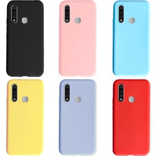 Phone Case For Vivo Y19 Cover 6.53'' Silicone Soft Candy Coque For vivo 1915 Y19 Case vivoy19 Y 19 TPU Cover Fundas For Vivo Y19