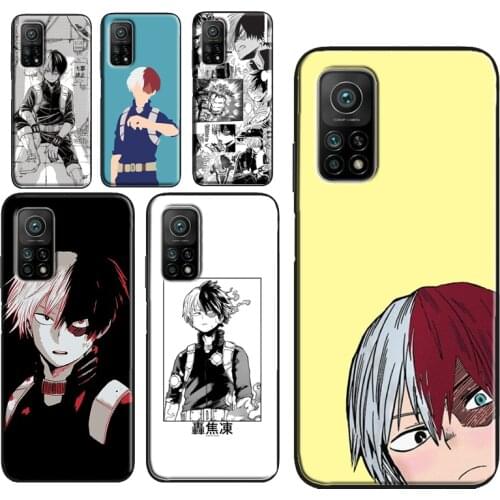 Shoto Todoroki Boku no My Hero Academia Phone Case For POCO X3 Pro M3 F2 F3 Cover For Xiaomi Mi 11 Ultra 9T 10T Pro Note 10 Lite