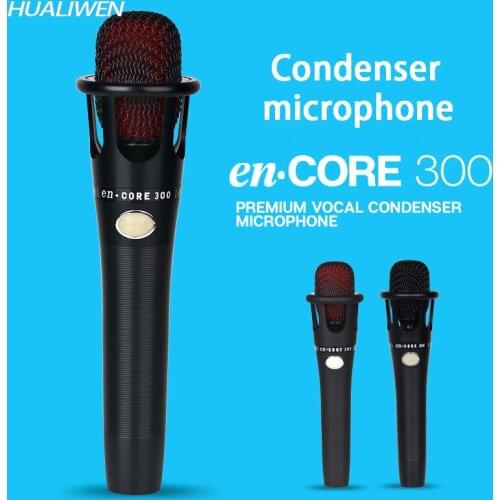 E300-F handheld microphone computer mobile phone singing bar recording live wired condenser microphone