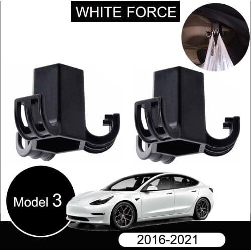 For Tesla MODEL3 Trunk Hook Car Hook Clips for Car Products Interior Parts Pendant Trunk Grocery Bag Hook Luggage Compartment