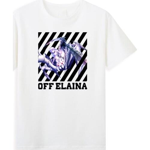 Japanese Anime Spider Men T-Shirt Kumo Desu ga, Nani ka T-Shirts Japan Anime Kumoko T Shirts Male Cotton Cool Tshirt Summer Tops