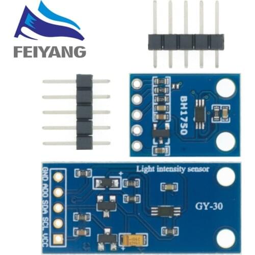GY-302 GY-30 BH1750 BH1750FVI The digital optical intensity illumination sensor BH1750FVI of module for arduino 3V-5V