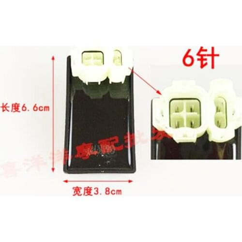 Motorcycle 6 Pins AC CDI Box Ignition Trigger For GY6 50cc-150cc Moped Scooter ATV Quad Go Kart Buggy Dirt Bike SunL Kazuma