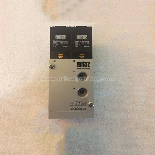 MF-24-520-HN Original New Cutting Machine Solenoid Valve MF-24-520-HN Offset Spare Parts