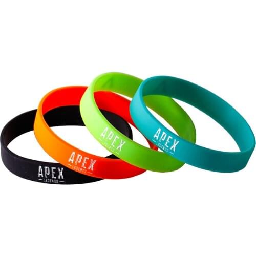Game Apex Legends Bracelet 4 Color Wristband Armbanden Sport Silicone Bracelet Men Women Apex legend Accessories Pulsera Hombre