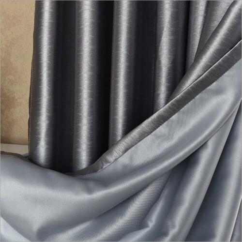 Solid Window Shade Thick Blackout Curtains for Living Room the Bedroom Window Treatment Curtain Panel Drape