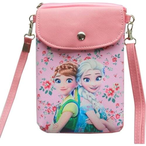 Disney Frozen 2 Elsa Anna Cartoon Princess Messenger Cute Bag Hot Toys Christmas New Year Gift for Children