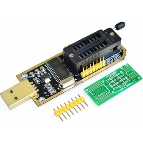 USB Programmer CH341A Series 24 EEPROM Writer Flash BIOS USB Programmer 25 SPI Flash BIOS Board Module USB To TTL 5V-3.3V