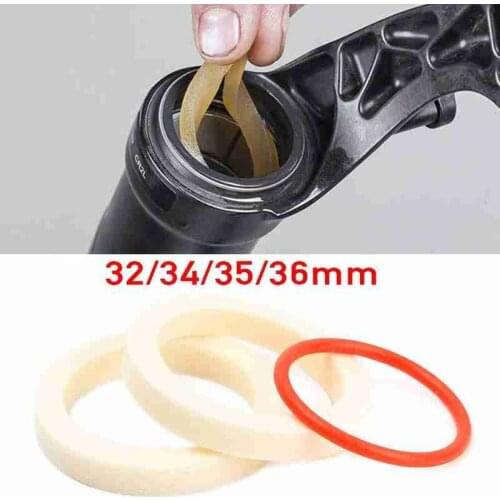 2Pcs/set Mountain Bike Shock Absorber Front Fork Oil Absorbing Foam Ring Oil Seal Oil Absorbing Foam Sealing Ring 32/34/35/36 mm