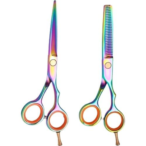 6 Inch Hair Scissors For Barber Shop High Quality Japanese Stainless Steel Cutting Shears