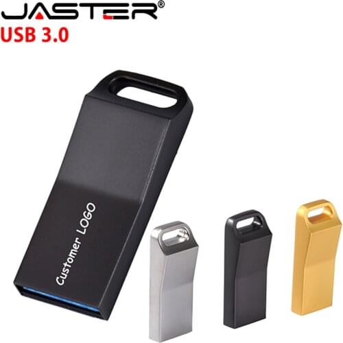 JASTER USB 3.0 memory stick 32gb 64gb Super mini metal usb flash drive 4g 8g 16gb pendrive small pen drive(over 10pcs free logo)