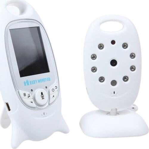 Lullaby temperature display two-way intercom power saving mode wireless digital baby care device