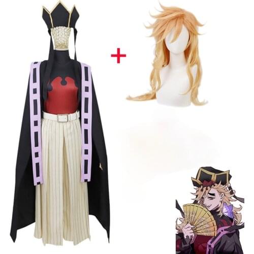 Kimetsu No Yaiba Demon Slayer Juuni Kitsuki Douma Cosplay Costume