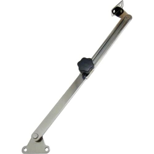 Boat Hatch Lid Stay Support and Adjuster 8'' to 14'' - 316 Stainless Steel