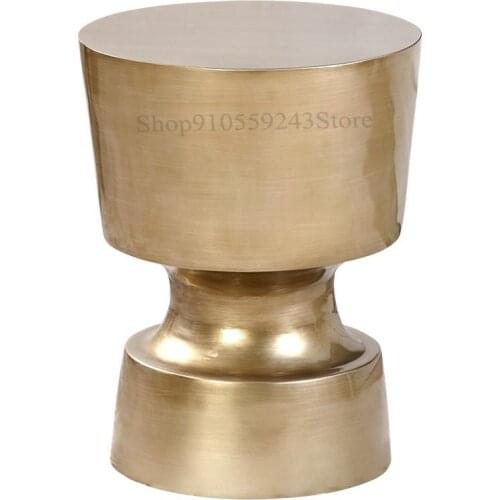 Custom Small Corner Table Creative Side Table Living Room Sofa Designer Art Bedroom Table Lamp Movable Table Round Pier Stool