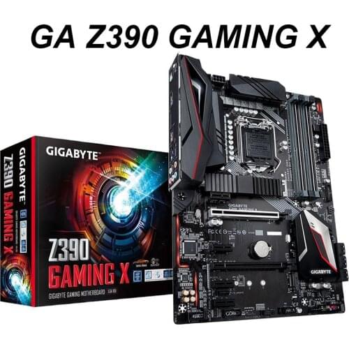 NEW For Gigabyte GA-Z390 GAMING X Desktop Z390 GAMING X Z390 Motherboard LGA 1151 DDR4 USB3.0 SATA M.2 Desktop Mainboard