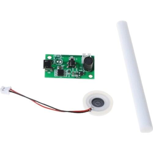 T8WC Mini Air Humidifier Mist Maker USB Atomizer Transducer Atomization Piece DIY Accessories and PCB Drive Circuit Board Module