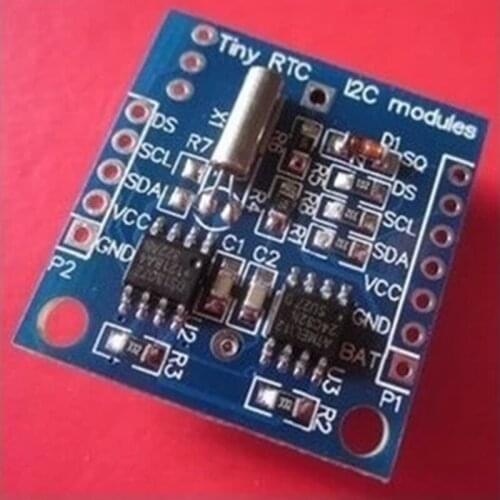Tiny RTC I2C Module 24C32 Memory DS1307 Clock Without Battery