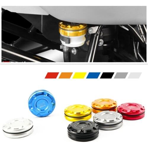 Motorcycle Accessories Moto Rear Brake Fluid Reservoir Cap 45mm For Ducati Diavel1200 Diavel1260 X-Diavel 1200/1260 Motos