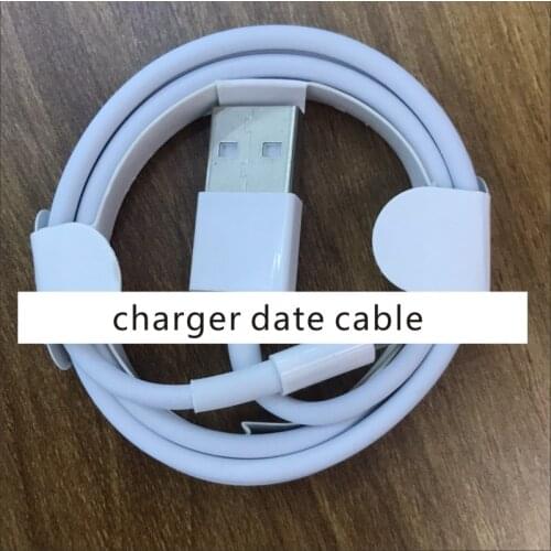 Od3.0 IOS 8 pin 8pin white USB Data Sync Charger Cable Lead 144 braid metal mesh For iPhone