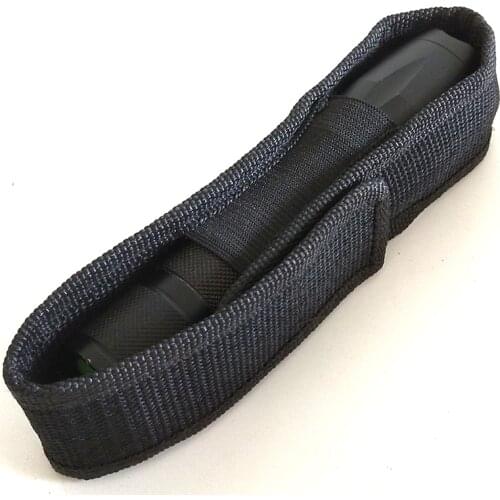 Portable LED Flashlight cover Universal Flashlight Holster Cloth Cover Pouch For Torch Flashlight