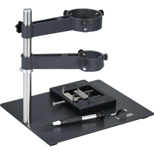 Hot Air Heat Gun Clamp Bracket Holder Stand Soldering Repair Platform for BGA Rework Reballing Station