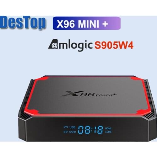 X96 MINI PLUS Smart Android 9.0 TV Box Amlogic S905W4 Quad Core 4K Media Player 2.4G&5G Wifi Google Youtube X96mini Set Top Box
