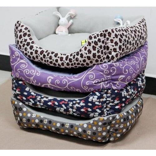 Comfortable Pet Cat Bed Detachable Dog Basket Kennel Nest Big Size Dog Puppy Sleep Cushion Mat Sofa for Small Medium Large Dogs
