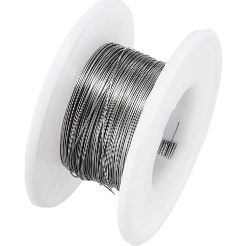 Uxcell Superfine Heating Wire FeCrAl Resistor Wire for Heating Elements 0.1mm-0.3mm diameter 0.012inchx49ft DxL