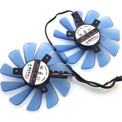FD9010H12S FDC10U12S9-C 85mm 12V 0.45A 4Wire 4Pin VGA Fan For HIS RX 470 RX474 RX570 RX574 RX580 RX588 Graphics Card Cooling Fan
