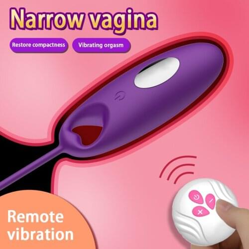 10 Speed Wireless Remote Vibrating Kegel Ball Vaginal PC Muscle Tighten Exercise Vibrator Ben Wa Ball Adult Sex Toys for Women