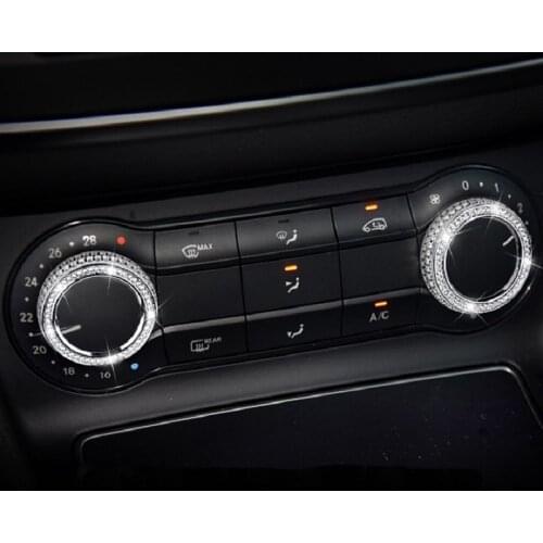 Diamond interior control car decoration For Mercedes-Benz GLA200 CLA220 CLA260 CLA200 modified interior control car decoration