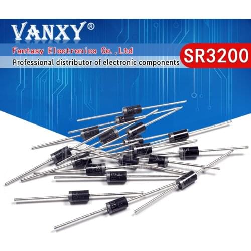 10PCS SR3200 SB3200 3A 200V Schottky Diode