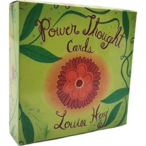 Power Thought Tarot Cards Deck Confirm Idea Divination Board Game Family Party Entertainment English Version Oracle Card