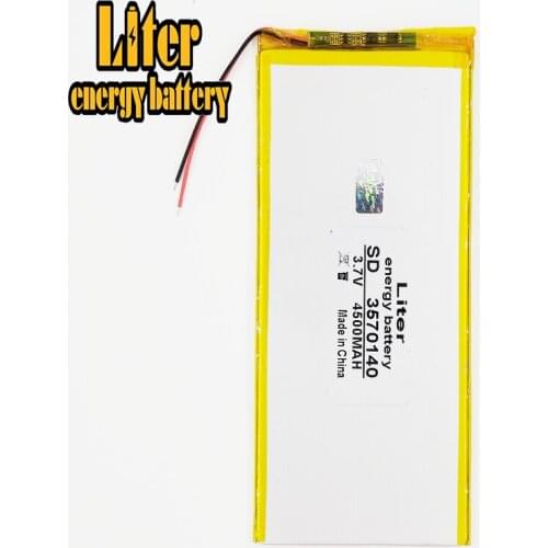 Best battery brand 4500mah 3570140 A thin polymeric product Battery Tablet PC digital audio batteries battery 3.7V Navigat