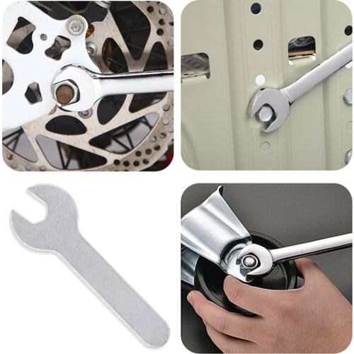 Mini 8mm Single Open End Wrenches Spanner Steel Heavy Duty Punch Spanner Car Bicycle Repair Tool Hand Tools
