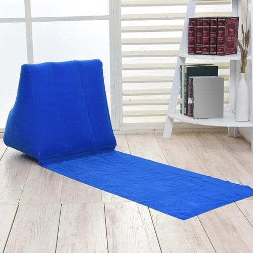 Inflatable beach mat, foldable travel mattress, cushion, festival, camping, leisure chair, reclining chair, cushion, cushion, ch