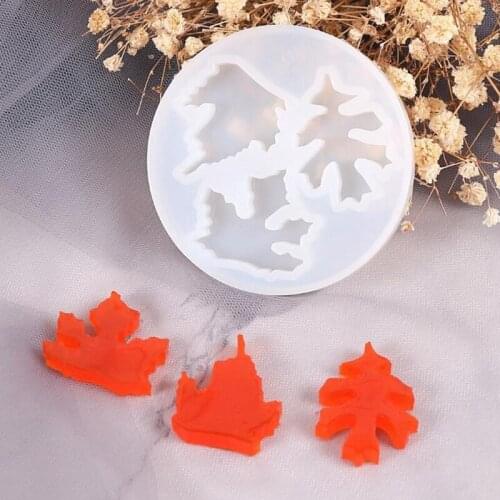 New type Transparent Silicone Mold Decoration Process DIY Leaf Maple Leaf Setting Epoxy Resin mold
