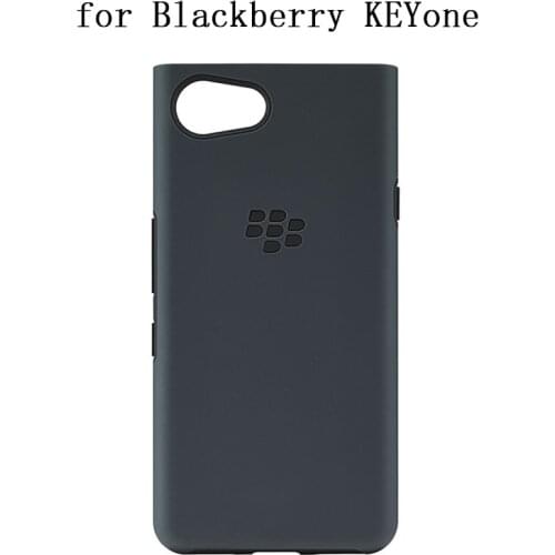 Original Double Silicone + Plastic Case for Blackberry KEYone Back Phone Skin Shell for Blackberry KEYone KEY1 Fundas Cover Bag