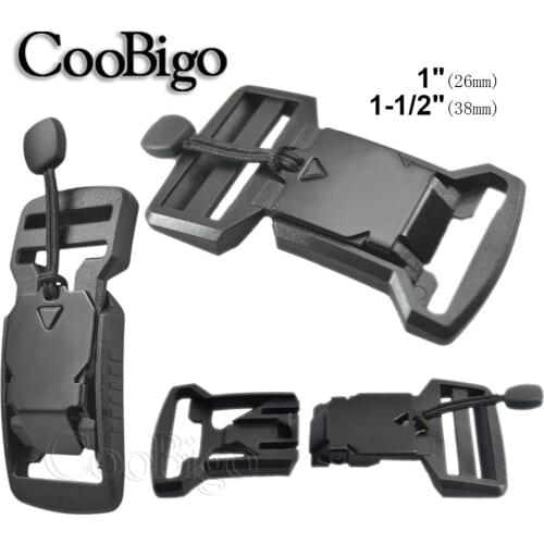 2pcs Plastic Metal Paracord Buckles Quick Release Magnetic Buckle Breakaway Clip for Tactical Belt Military Sport Accessories