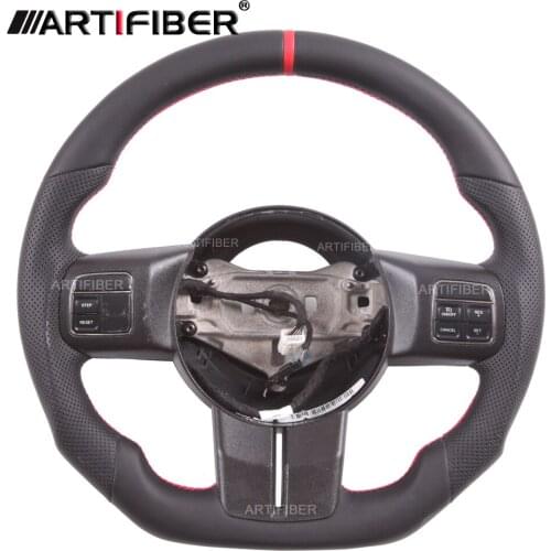 100% Real Carbon Fiber Steering Wheel for Jeep Wragnler Grand Cherokee Compass Patriot
