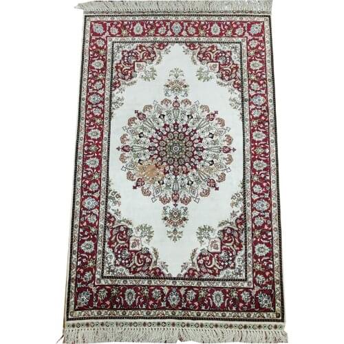 Seeykeep™ 2.5x4ft Rectangle Pure Silk Handknotted Oriental Traditional Rug-SK3036041