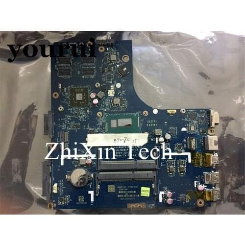 Yourui High Quality For Lenovo B50-70 Laptop Motherboard ZIWB2/ZIWB3/ZIWE1 LA-B091P SR1E8 3558U DDR3L mainboard 100% Tested